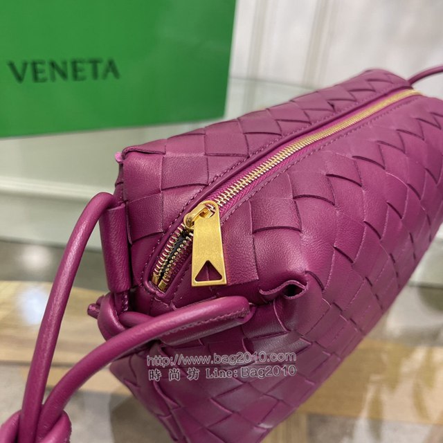 Bottega veneta高端女包 98091 寶緹嘉新款編織小方包 BV經典款手工編織小號肩背女包  gxz1339